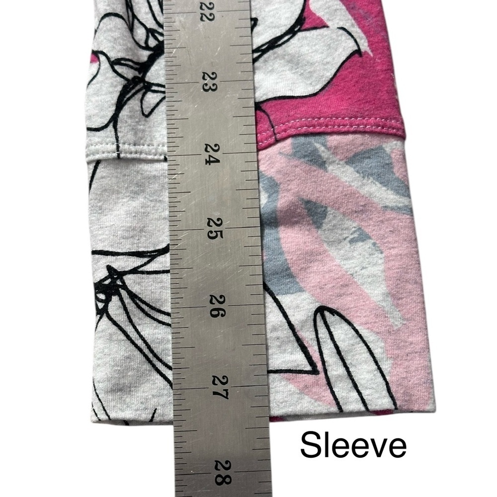 Calvin Klein Performance Floral Hoodie Women’s Large W Logo Athleisure Pullover - Picture 13 of 15